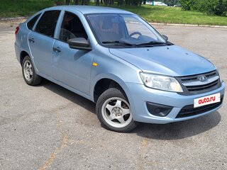 2014 Lada (ВАЗ) Granta I, голубой, 340000 рублей, вид 3
