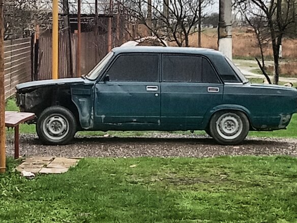 2004 Lada (ВАЗ) 2107, зелёный, 60000 рублей - вид 5