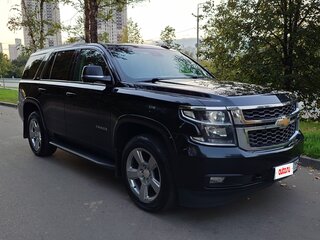 2018 Chevrolet Tahoe IV, чёрный, 4600000 рублей, вид 3