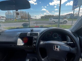 2002 Honda Civic VII, серебристый, 350000 рублей, вид 4