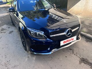 2015 Mercedes-Benz C-Класс 180 IV (W205), синий, 2100000 рублей, вид 1