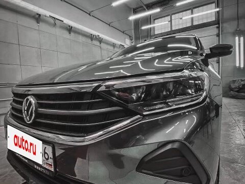 2020 Volkswagen Polo VI, серый, 1880000 рублей - вид 15