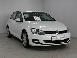 2013 Volkswagen Golf VII, белый, 799900 рублей, вид 1
