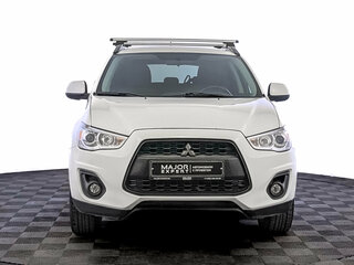 2014 Mitsubishi ASX I Рестайлинг, белый, 1315000 рублей, вид 2