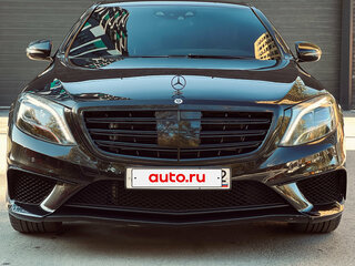 2014 Mercedes-Benz S-Класс 350 CDI BlueTEC Long 7G-TRONIC VI (W222, C217), чёрный, 3190000 рублей, вид 4