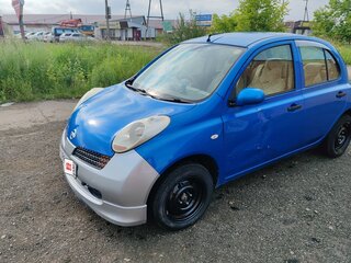2007 Nissan March III (K12), синий, 260000 рублей, вид 2