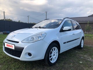2009 Renault Clio III Рестайлинг, белый, 599000 рублей, вид 4