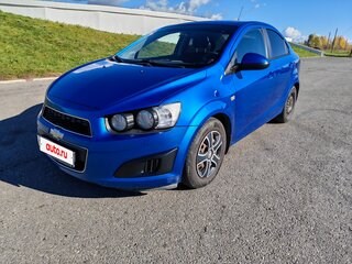 2013 Chevrolet Aveo II, синий, 750000 рублей, вид 1