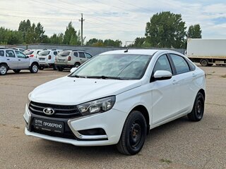 2020 Lada (ВАЗ) Vesta CNG I, белый, 645000 рублей, вид 1