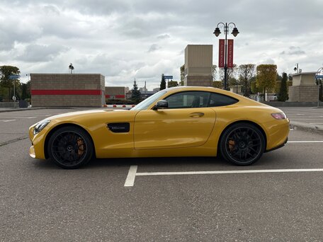 2014 Mercedes-Benz AMG GT S I, жёлтый, 5500000 рублей, вид 2
