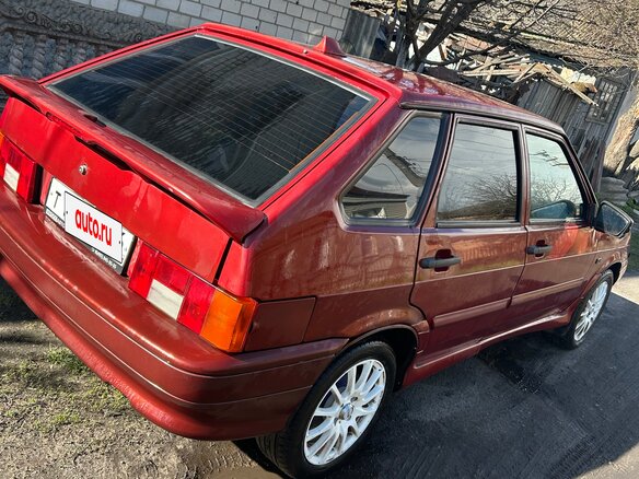 2008 Lada (ВАЗ) 2114, красный, 250000 рублей - вид 1
