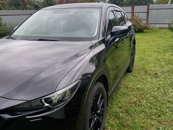 2018 Mazda CX-5 II, чёрный