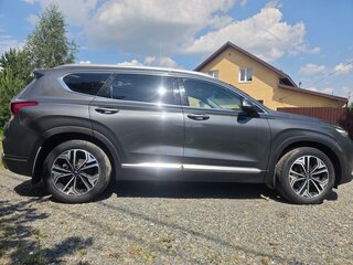 2018 Hyundai Santa Fe IV, серый, 2900000 рублей, вид 4