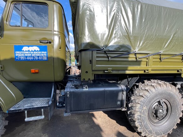 2005 Урал 4320, зелёный - вид 9