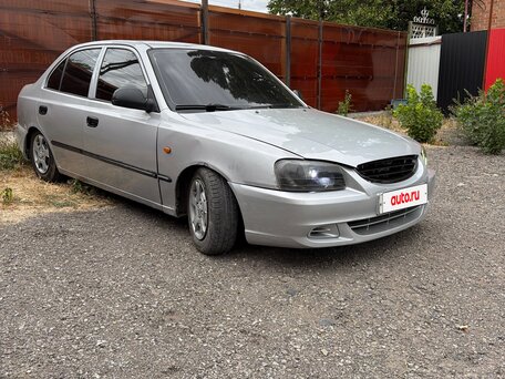 2005 Hyundai Accent ТагАЗ II, серебристый, 270000 рублей, вид 3