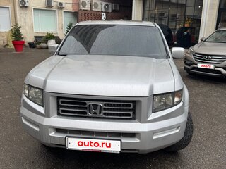 2007 Honda Ridgeline I, серебристый, 1400000 рублей, вид 2