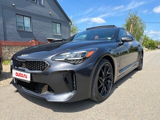 2021 Kia Stinger I Рестайлинг, серый, 3850000 рублей, вид 4