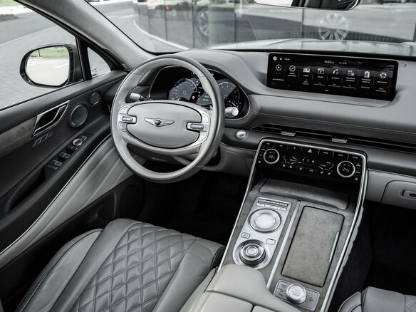 2020 Genesis GV80 I, серый - вид 12