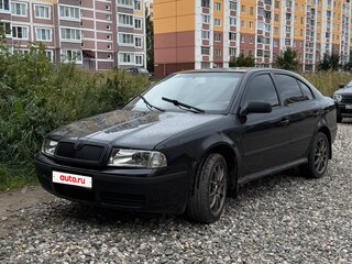 2008 Skoda Octavia I (A4) Рестайлинг, чёрный, 350000 рублей, вид 1