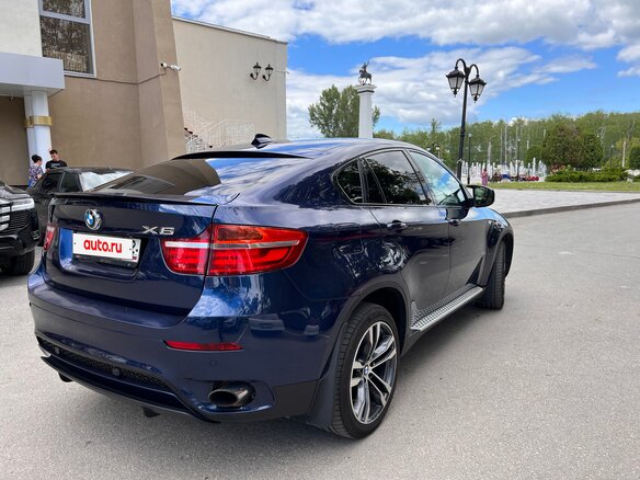 2013 BMW X6 35i I (E71) Рестайлинг, синий, 2499000 рублей - вид 2