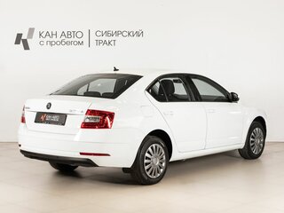 2019 Skoda Octavia III (A7) Рестайлинг, белый, 1784954 рублей, вид 3