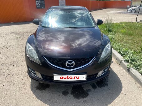 2008 Mazda 6 II (GH), пурпурный, 790000 рублей, вид 2