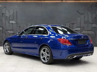 2017 Mercedes-Benz C-Класс 180 9G-TRONIC IV (W205), синий, 2099000 рублей, вид 4