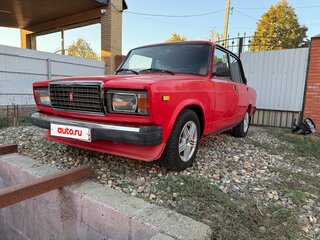 1997 Lada (ВАЗ) 2107, красный, 135000 рублей, вид 1