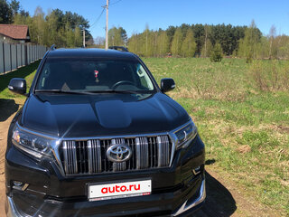 2017 Toyota Land Cruiser Prado 150 Series Рестайлинг 2, чёрный, 4750000 рублей, вид 2