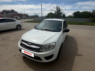2017 Lada (ВАЗ) Granta I, белый, 450000 рублей, вид 2