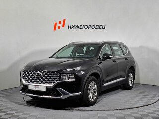 2021 Hyundai Santa Fe IV Рестайлинг, чёрный, 3750000 рублей, вид 1