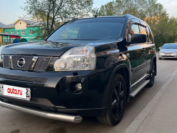 2010 Nissan X-Trail II, чёрный, 1300000 рублей