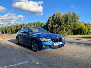 2012 BMW 3 серии 320d VI (F3x), синий, 1853556 рублей, вид 4