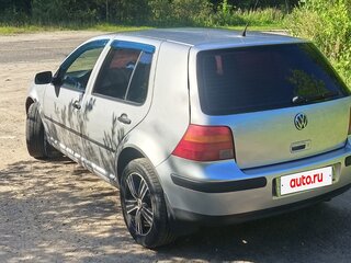2002 Volkswagen Golf IV, серебристый, 360000 рублей, вид 4