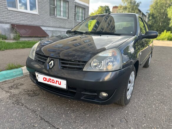 2006 Renault Symbol I Рестайлинг 2, серый