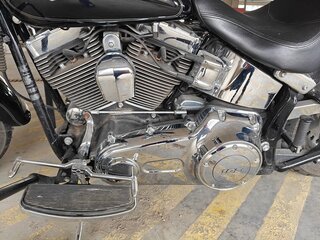 2012 Harley-Davidson Fat Boy, чёрный, 1150000 рублей, вид 4