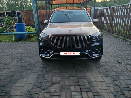 2019 Mercedes-Benz GLS 400 d II (X167), синий, 8500000 рублей, вид 2