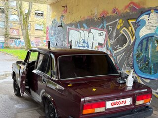 2008 Lada (ВАЗ) 2107, пурпурный, 145000 рублей, вид 3