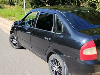 2010 Lada (ВАЗ) Kalina I, чёрный, 95000 рублей, вид 1