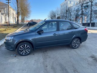 2024 Lada (ВАЗ) Granta I Рестайлинг, серый, 1180000 рублей, вид 5