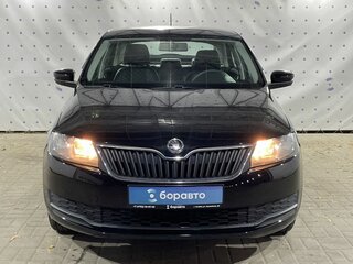 2017 Skoda Rapid I Рестайлинг, чёрный, 1170000 рублей, вид 2