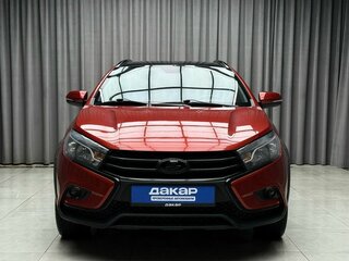 2019 Lada (ВАЗ) Vesta SW Cross I, красный, 1179000 рублей, вид 3