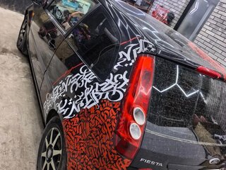 2006 Ford Fiesta Mk5, чёрный, 260000 рублей, вид 2