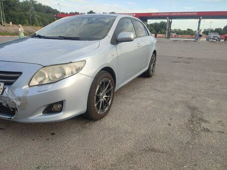 2007 Toyota Corolla X (E140, E150), голубой, 650000 рублей, вид 3