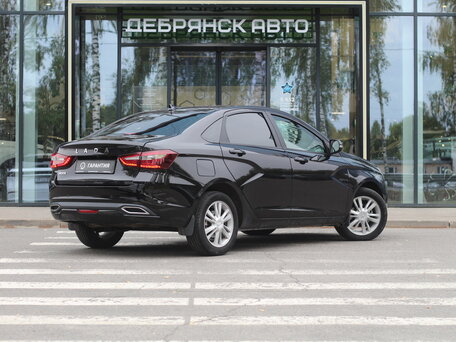 2024 Lada (ВАЗ) Vesta I Рестайлинг (NG), чёрный, 1290000 рублей, вид 3