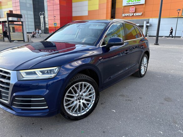 2017 Audi Q5 II (FY), синий, 2749000 рублей