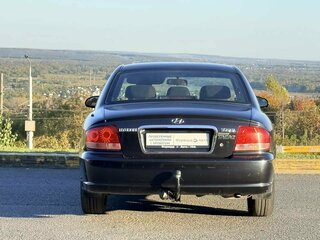 2010 Hyundai Sonata ТагАЗ IV (EF) Рестайлинг, чёрный, 575000 рублей, вид 4