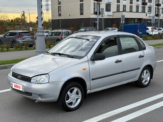 2008 Lada (ВАЗ) Kalina I, серебристый, 185000 рублей, вид 3