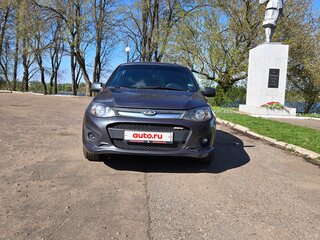 2015 Lada (ВАЗ) Kalina Sport II, серебристый, 550000 рублей, вид 4