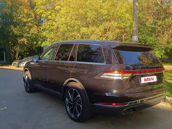 2021 Lincoln Aviator II, чёрный, 5500000 рублей - вид 7